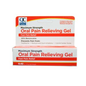 QUALITY CHOICE ORAL PAIN GEL