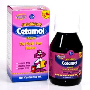 CETAMOL CHILDREN PAIN & FEVER