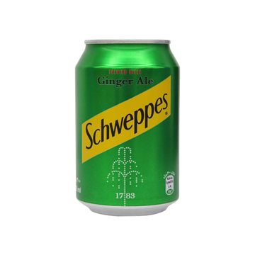 SCHWEPPES GINGER ALE CAN