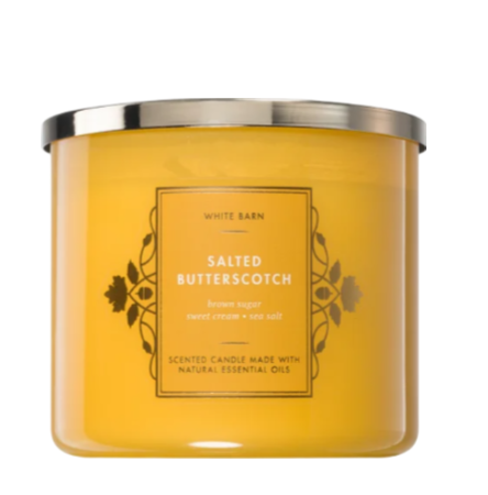 WB SALTED BUTTERSCOTCH 3WICK CANDLE