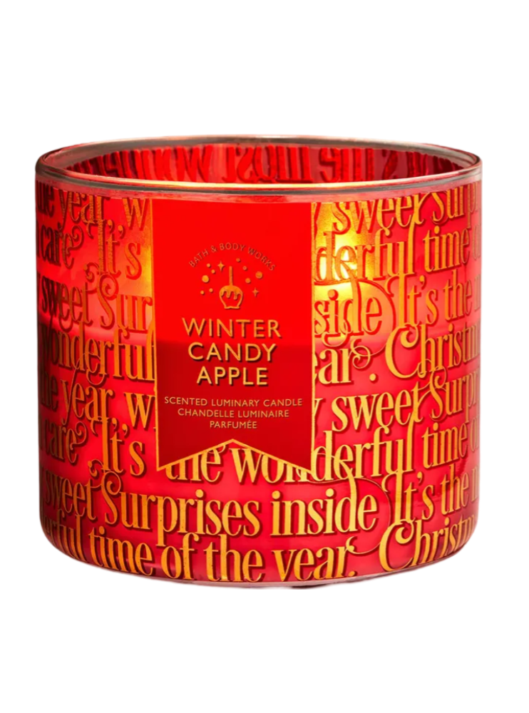 BBW WINTER CANDY APPLE CANDLE
