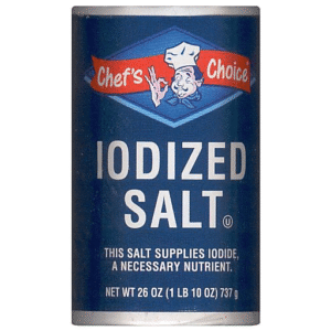 CHEF'S CHOICE IODIZED SALT