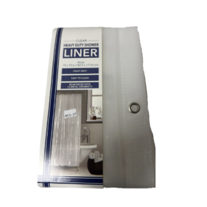 Clear Heavy Duty Shower Liner