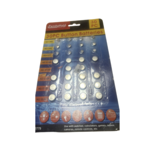 30 Piece Button Batteries