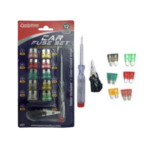 Assorted Car Fuse Set 12 pc
