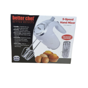 Better Chef 5-speed hand mixer