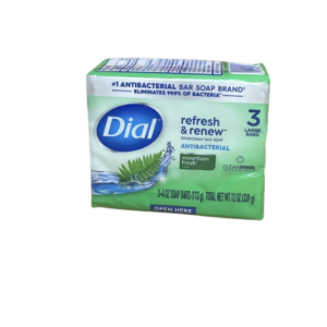 Dial Mountain Fresh Antibacterial Bar Soap, Refresh & Renew