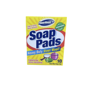 Powerhouse Soap Pads Heavy Duty Steel Wool