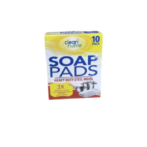 Clean Home Soap Pads Heavy Duty Steel Wool
