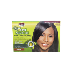 African Pride Olive Relaxer Kit Super