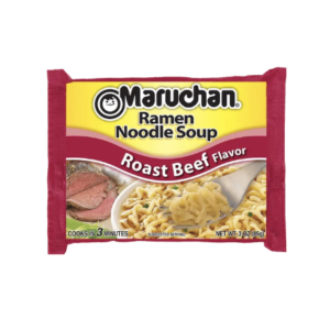 NEW FLAVOR Maruchan® Roast Beef Flavor Ramen Noodle Soup