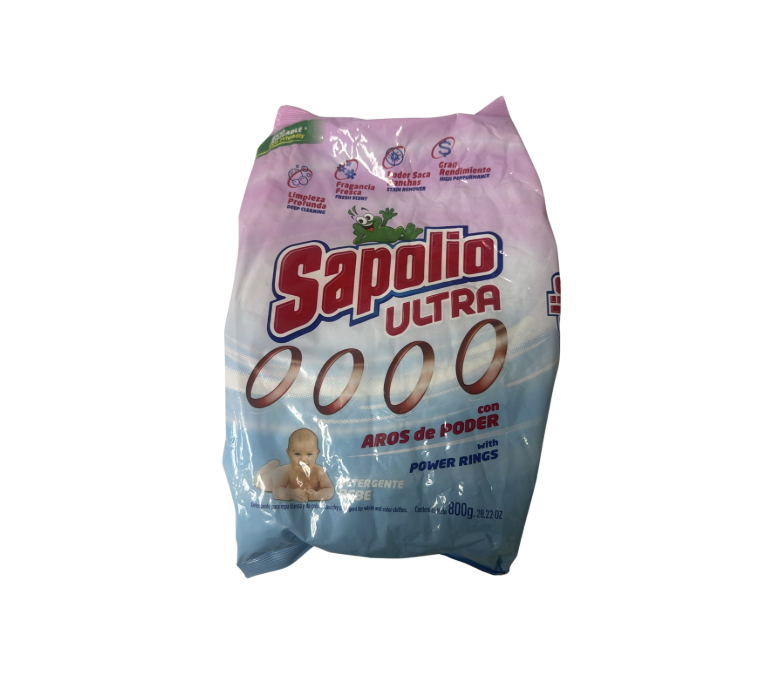Sapolio Ultra Detergent Bebe 800grams