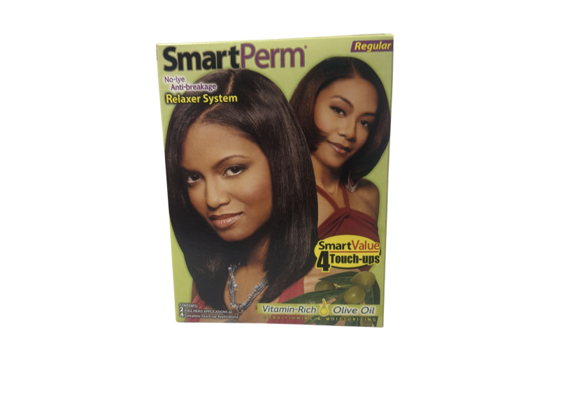 Smart Perm No-Lye Anti Breakage Relaxer (Regular) System
