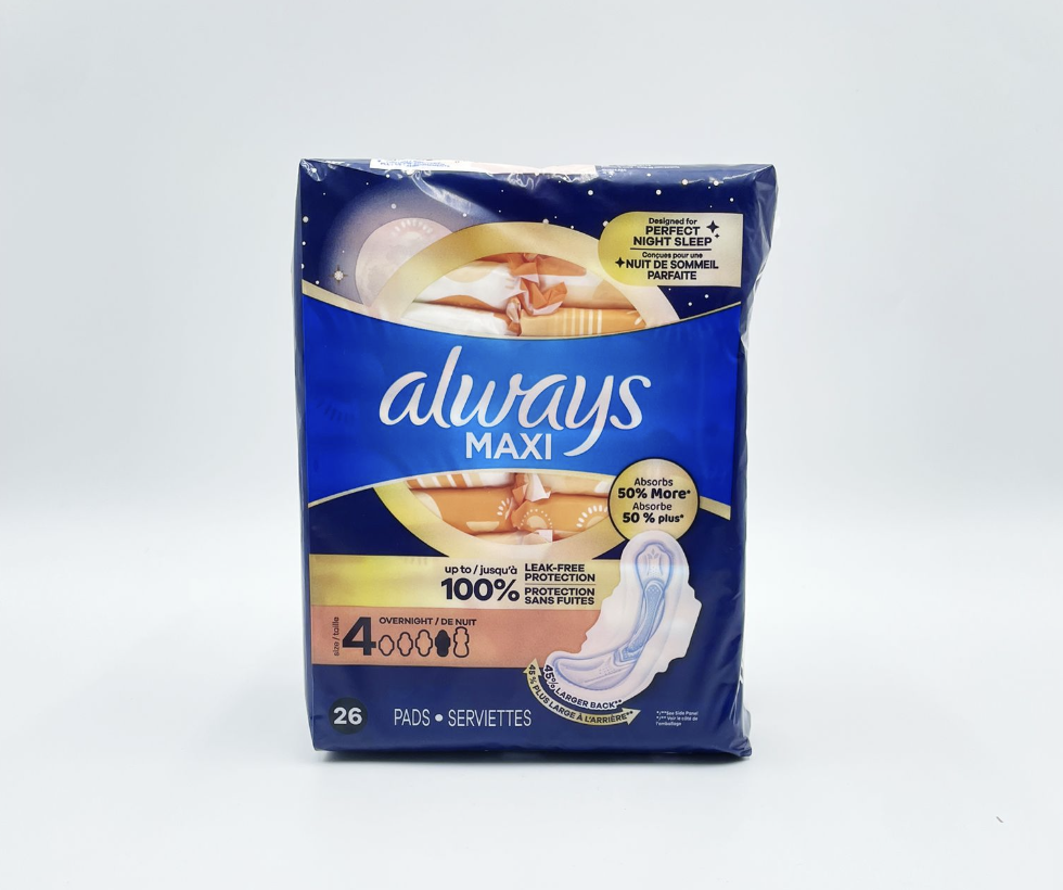 Always Maxi Size 4 - 26 Pads