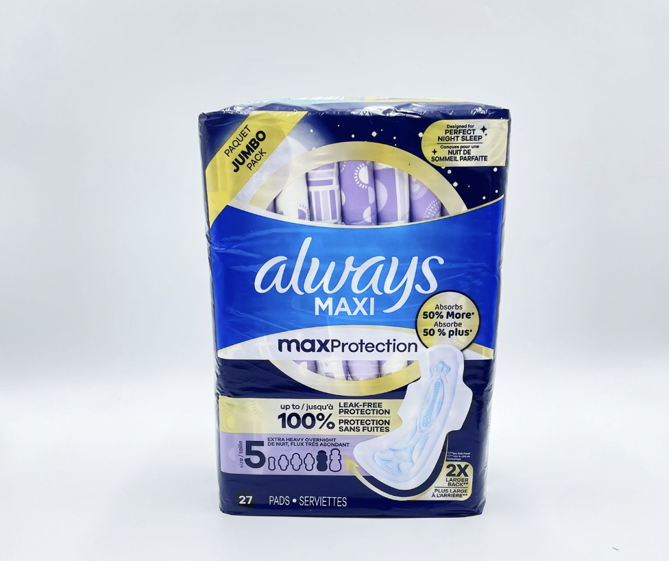 Always Maxi Size 5 - 27 Pads