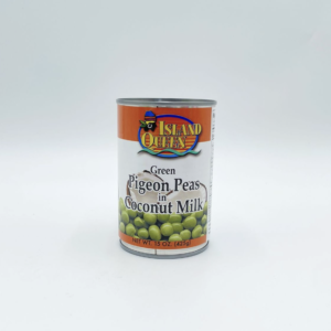 Island Queen Green Pigeon Peas in Coconut Milk