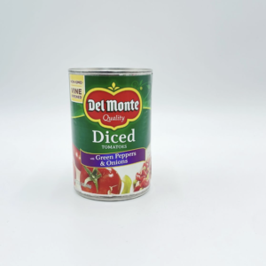 Del Monte Diced Tomatoes with Green Peppers and Onions