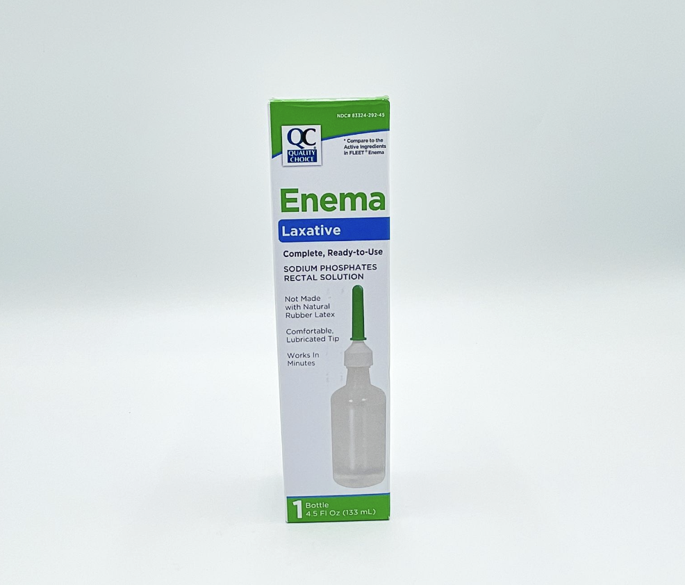 QC Quality Choice Enema Laxative