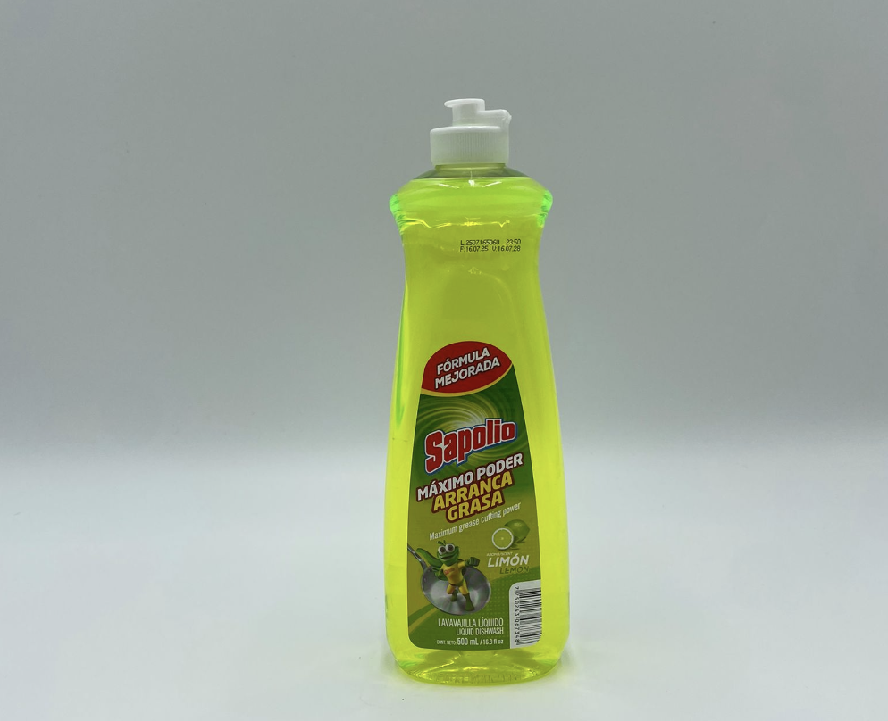 Sapolio Dishwashing Liquid Lemon 500 ml