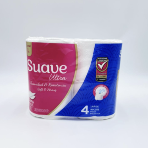 Suave Ultra Soft and Stromg 4 Large Rolls