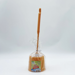 Clean Home Toilet Brush Easy Grip Handle Orange