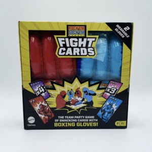 Rock ‘Em Sock ‘Em Fight Cards – Team Party Game with Boxing Gloves for Kids & Adults