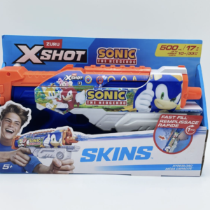 ZURU X-Shot Sonic the Hedgehog Water Blaster – Fast-Fill Mega Capacity for Kids 5+