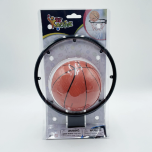 Be Active Mini Basketball Hoop Set – Indoor/Outdoor Wall-Mountable Game for Kids 3+