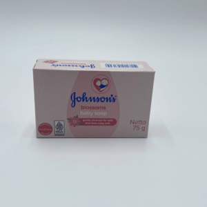 Johnson’s Blossoms Baby Soap 75g – Gentle & Soft Cleansing Bar for Sensitive Baby Skin