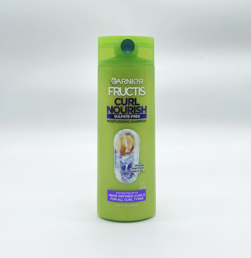 Garnier Fructis Curl Nourish Sulfate-Free Shampoo – Nourishing Care for Curly Hair