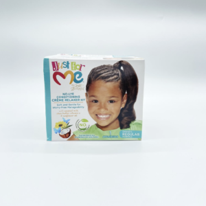Just For Me No-Lye Conditioning Creme Relaxer Kit for Children – Regular Strength