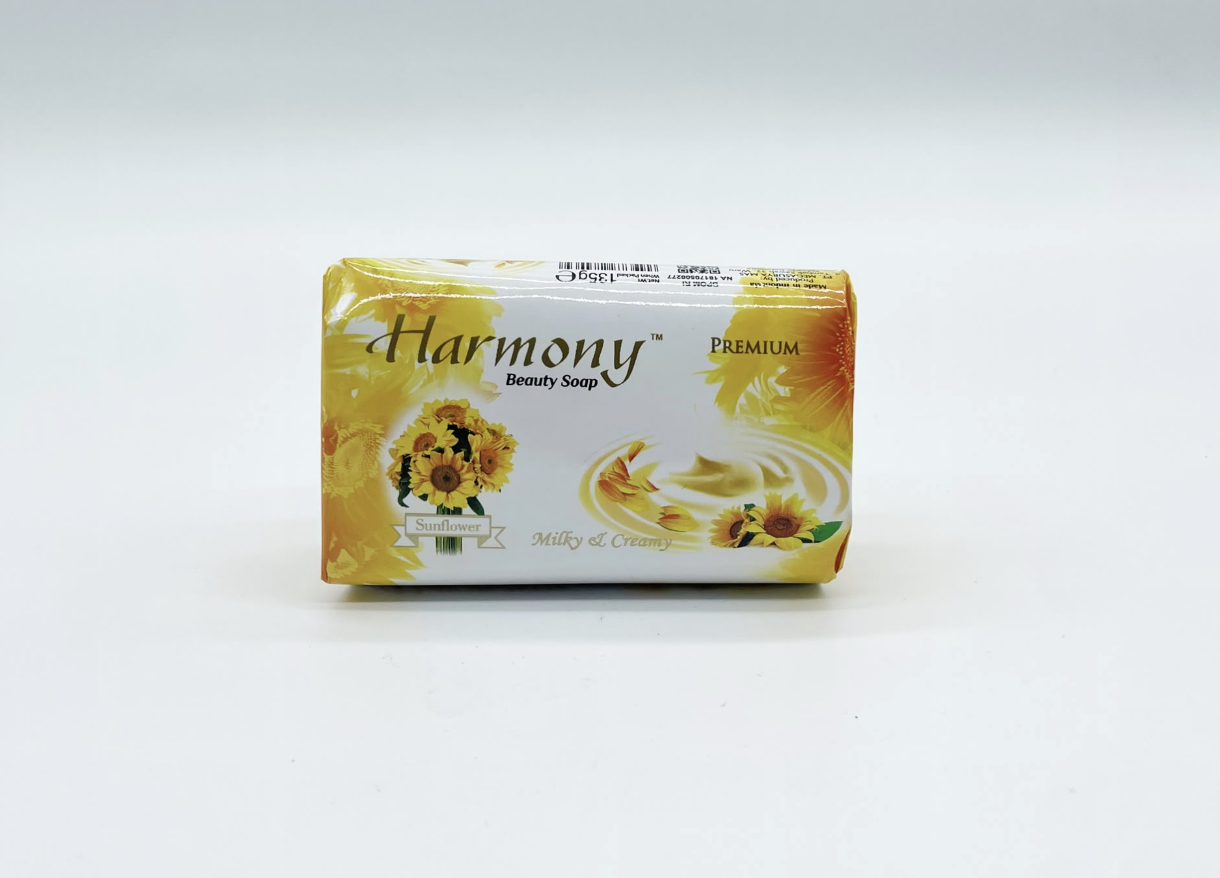 Harmony Beauty Soap Sunflower Milky & Creamy – Moisturizing Beauty Bar