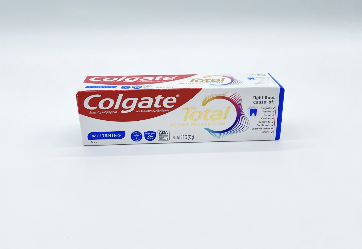 Colgate Total Whitening Gel 93 g – Whitening Toothpaste & Complete Oral Care